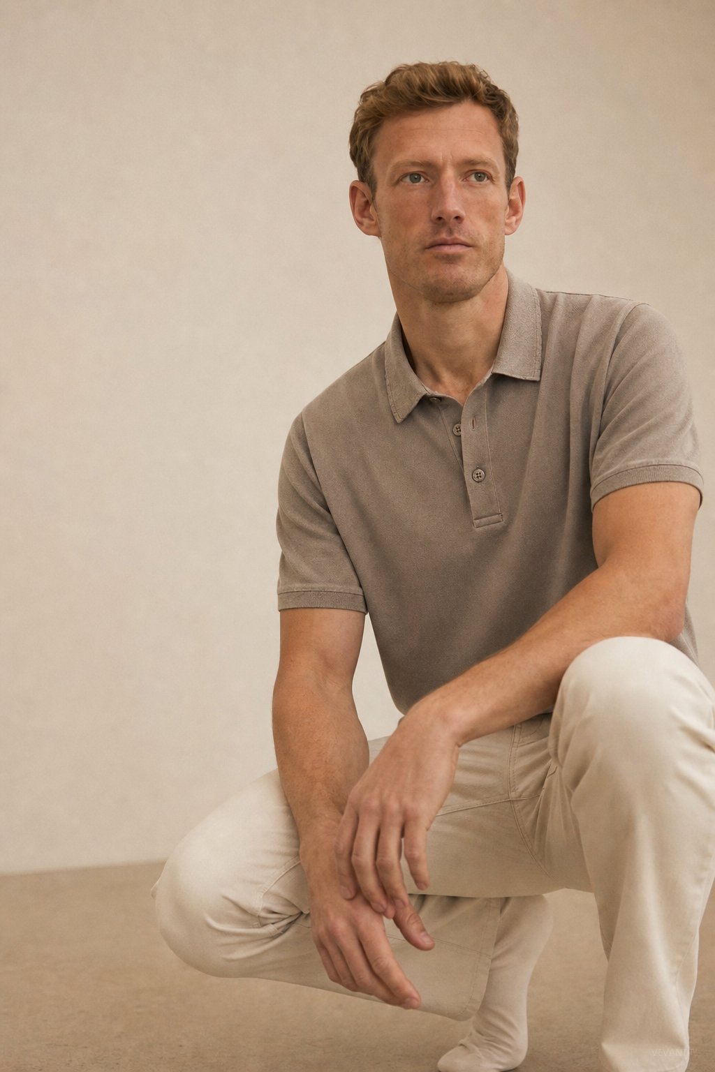 Rosberg Polo — Coffee, banana_republic product shot