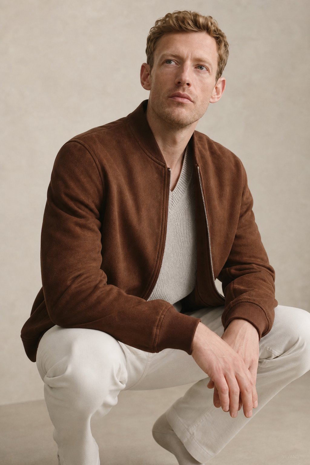 Sable Suede Jacket — Brown, banana_republic product shot