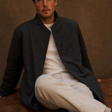 Sakura Padded Overcoat — Black, br_espresso product shot
