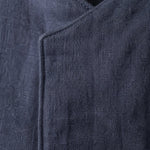 Sakura Padded Overcoat — Navy, br_espresso product shot