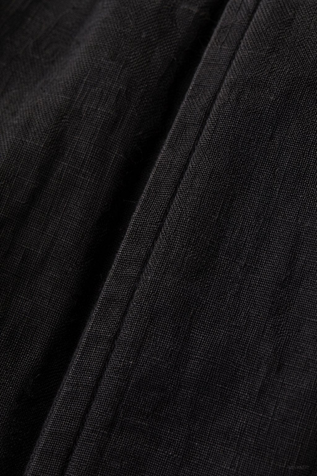 Sakura Padded Overcoat — Black, br_espresso product shot