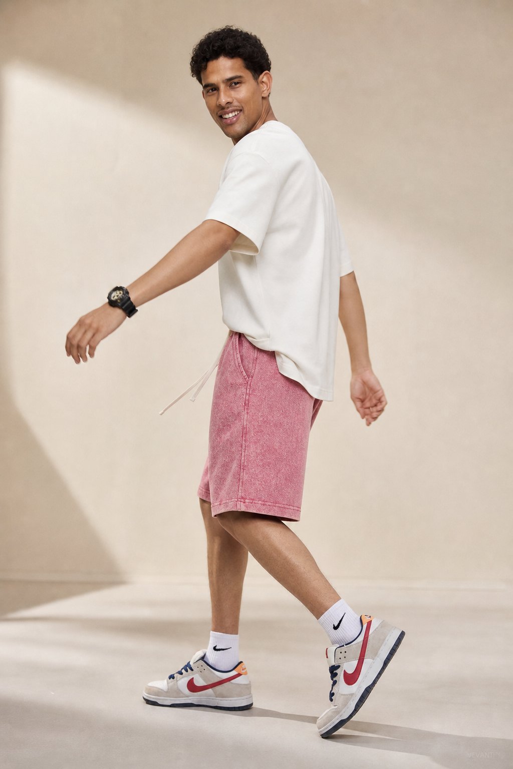 Sakura Summer Shorts — Sakura, studio product shot