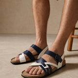 Santa Cruz Men's Sandals — B&W, banana_republic product shot