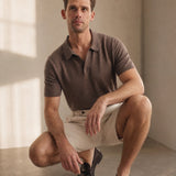 Saville Cotton Shorts — White, banana_republic product shot