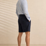 Saville Cotton Shorts — Black, banana_republic product shot