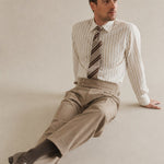 Sorrento Tailored Trousers — Khaki, banana_republic product shot