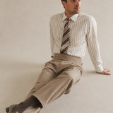 Sorrento Tailored Trousers — Khaki, banana_republic product shot