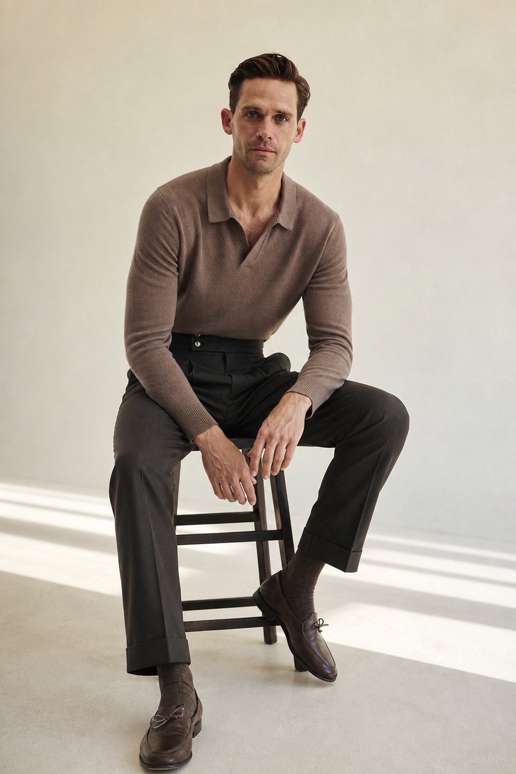 Sorrento Tailored Trousers — Dusk, banana_republic product shot