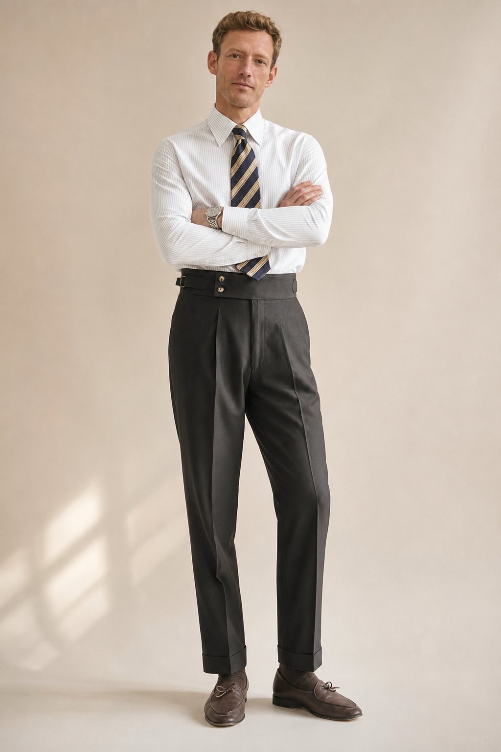 Sorrento Tailored Trousers — Dusk, banana_republic product shot