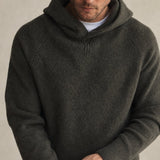 The Men's Classic Hooded Knit — Forest, banana_republic product shot