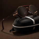 Tubarão Polarized Aviators — Bronze, br_espresso product shot