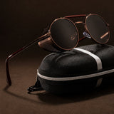 Tubarão Polarized Aviators — Bronze, br_espresso product shot