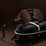Tubarão Polarized Aviators — Bronze, br_espresso product shot