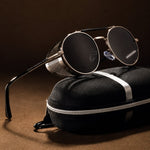 Tubarão Polarized Aviators — Gun Steel, br_espresso product shot