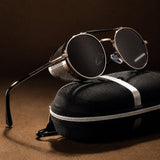 Tubarão Polarized Aviators — Gun Steel, br_espresso product shot