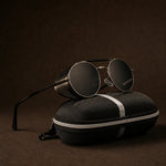 Tubarão Polarized Aviators — Gun Steel, br_espresso product shot