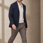 Vavilovo Blazer — Navy, banana_republic product shot
