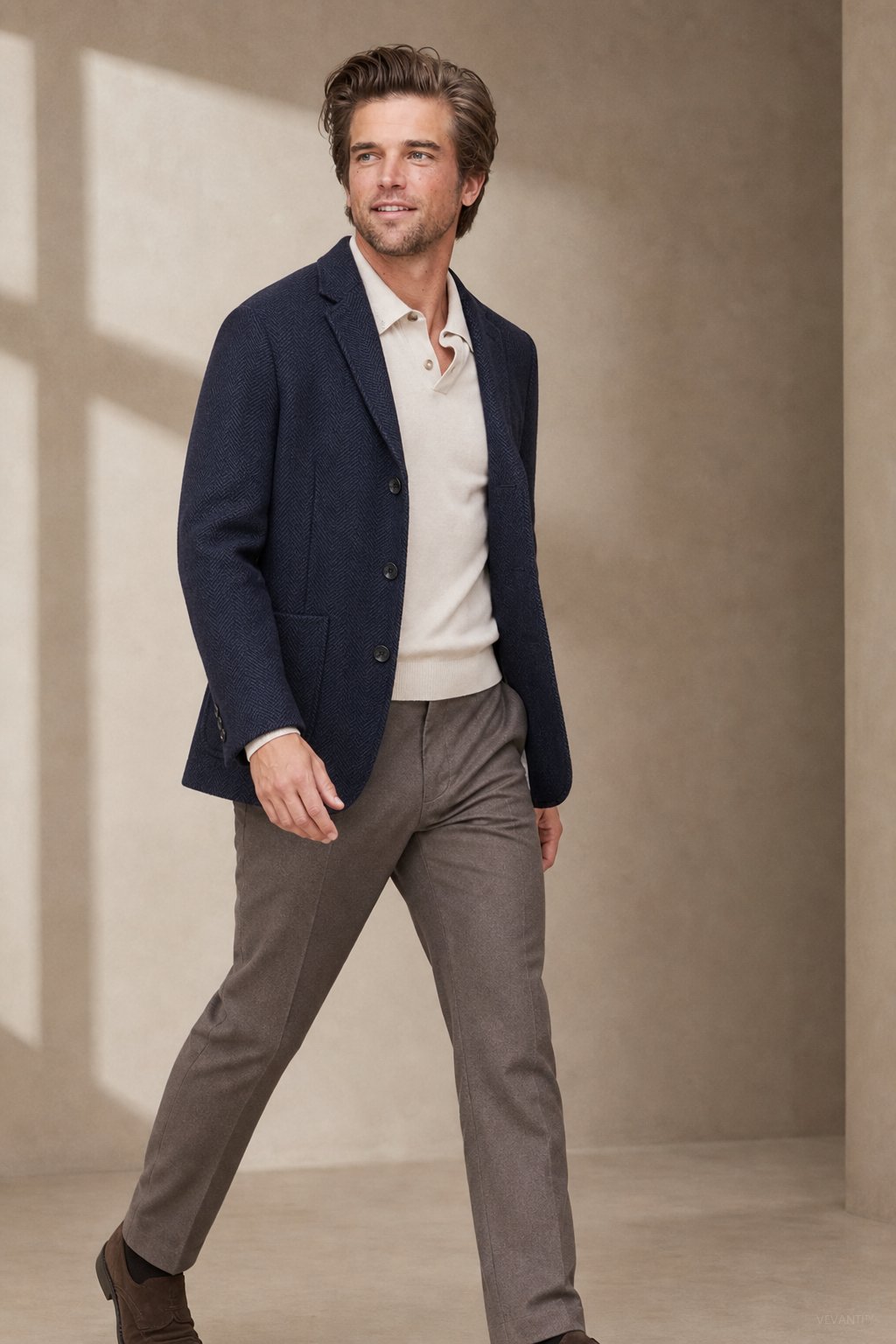 Vavilovo Blazer — Navy, banana_republic product shot