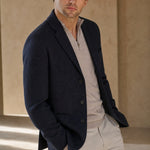 Vavilovo Blazer — Navy, banana_republic product shot