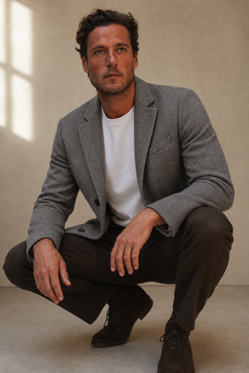 Vavilovo Blazer — Dusk, banana_republic product shot