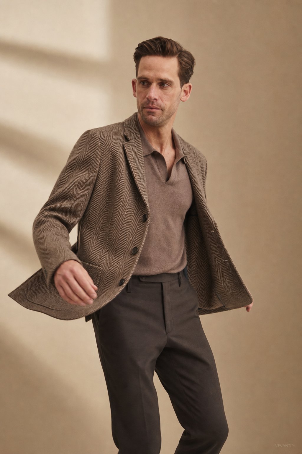 Vavilovo Blazer — Khaki, banana_republic product shot