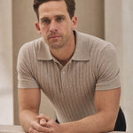 York Old Money Polo — Khaki, banana_republic product shot